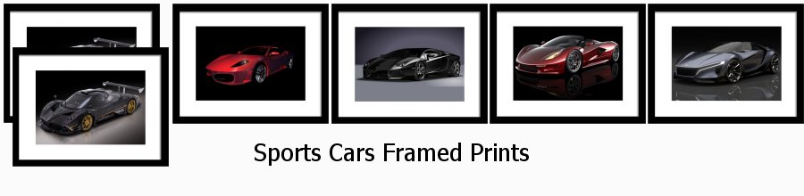 Sports Cars Framed Prints